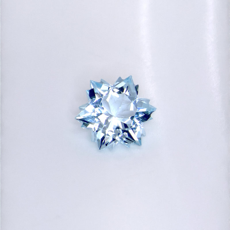Blue Topaz - Wobito Snowflake® - 8mm