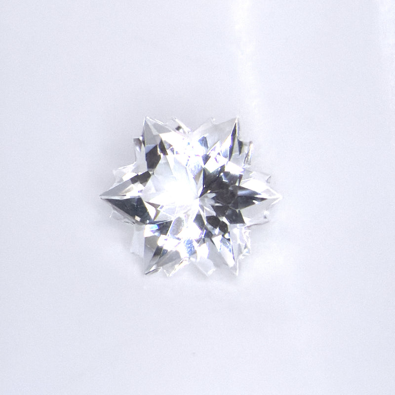 Colourless Topaz - Wobito Snowflake® - 8mm