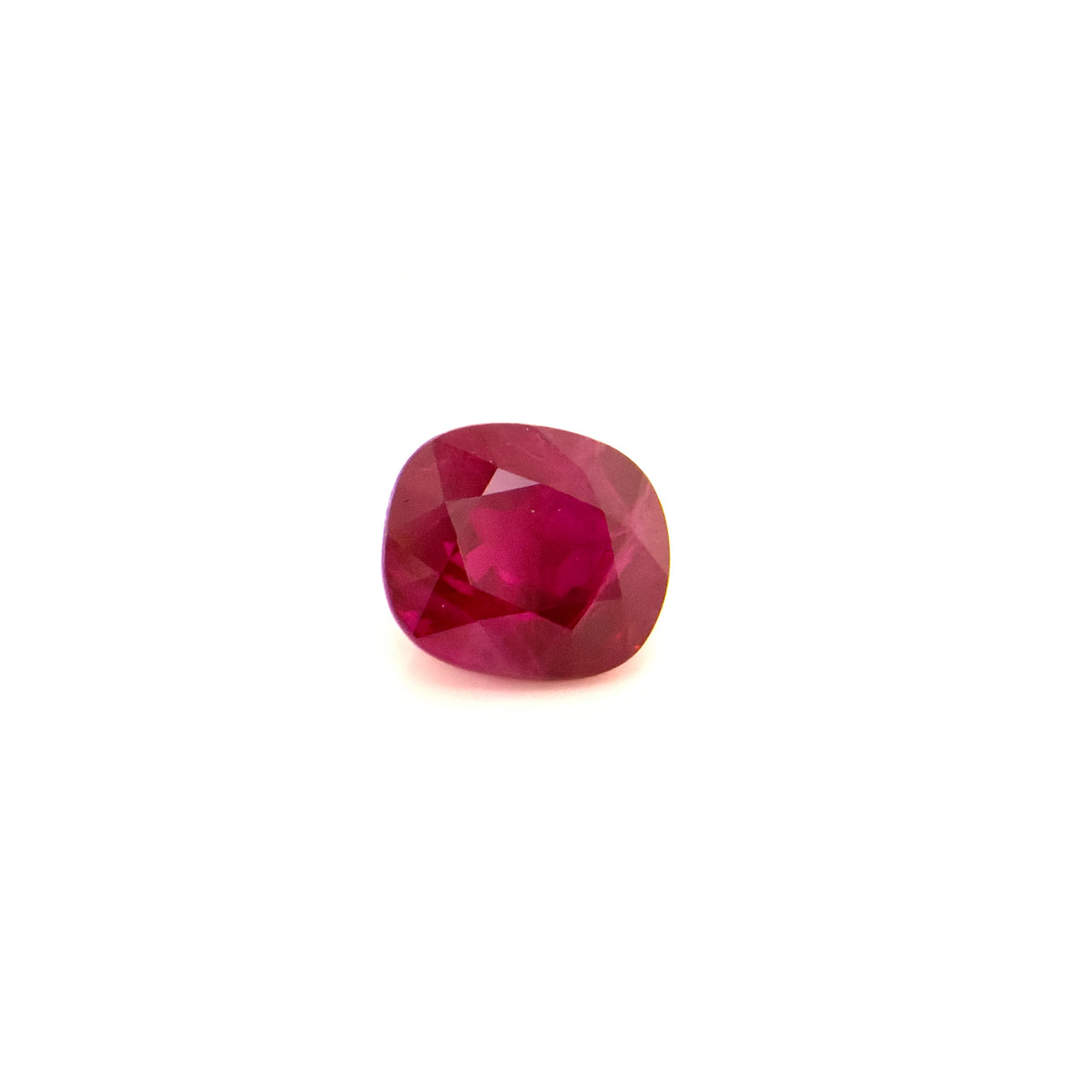 Ruby (Burma) - Cushion, 9.75x8.52x6.07mm