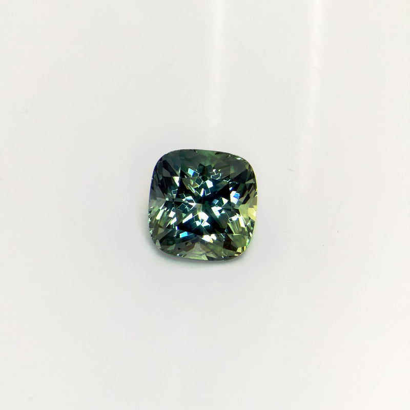 Montana Sapphire - Cushion Cut - 8.2x8mm