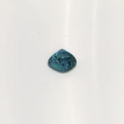 Blue Tourmaline - Sugarloaf Cushion Cab - 6.8x7mm