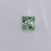 Mint Tourmaline - Princess Cut - 6.4mm