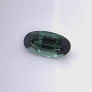 Blue Green Tourmaline - Oval - 9x4.7mm