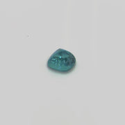 Blue Tourmaline - Sugarloaf Cushion Cab - 6.8x7mm